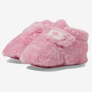 UGG Pink Fuzzy Baby Booties